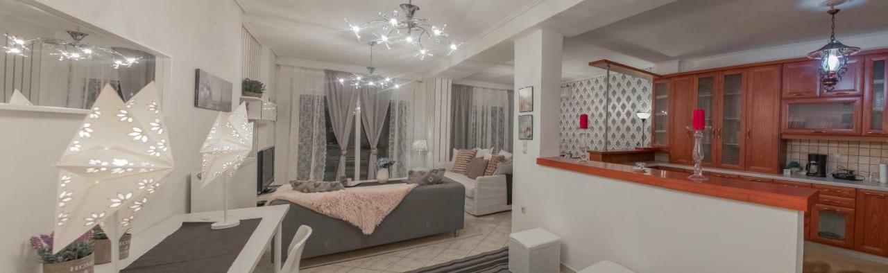 Luxury City Center Apartment Kalampáka Luaran gambar